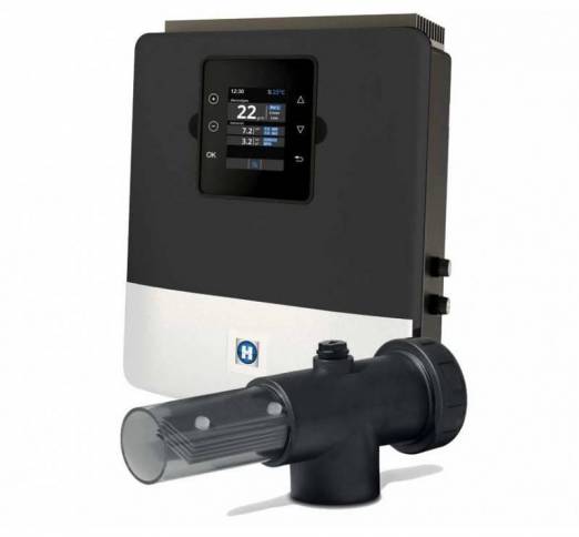 Sistem electroliza Aquarite LT 33g/h, 200 mc, celula transparenta