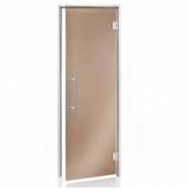 Usa premium baie aburi sticla gri 8 x 21