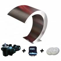 Set Cascada Maxi Cobra Pentru Piscina 770x600 mm AISI-316