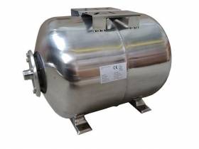 Vas de expansiune orizontal din inox HDR Capacitate 50l